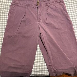 a new day Women's Purple Straight Leg Pants